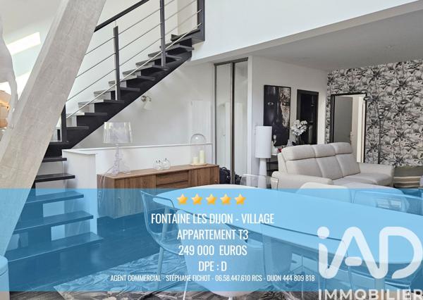 Appartement à vendre 4 pièces 80 m² Fontaine-lès-Dijon