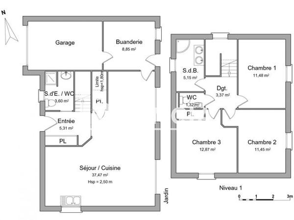Location Maison 5 pièces 100.87 m² - IMPASSE DE SAINT IGNACE Vienne 38200
