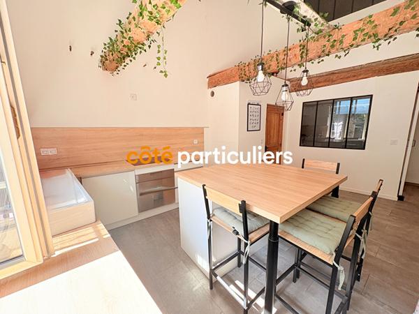 Vente Maison80 m² - 3 Pièces - SAINT NAZAIRE D AUDE (11120)