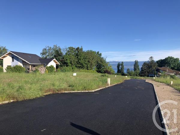 terrain à vendre  450 m2 ANTHY SUR LEMAN - 74