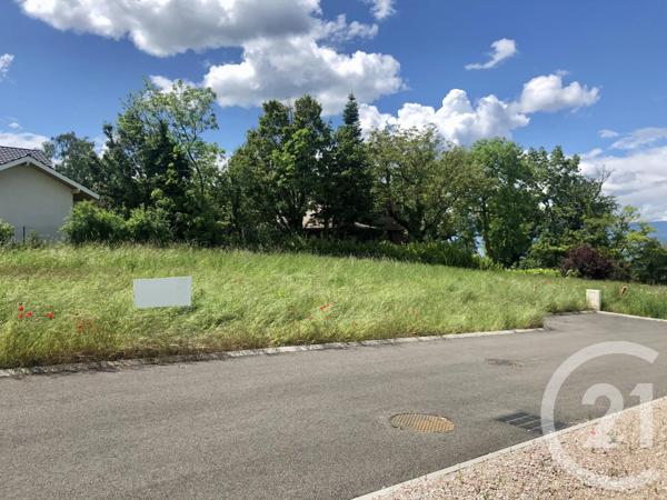 terrain à vendre  450 m2 ANTHY SUR LEMAN - 74