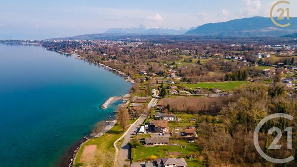 terrain à vendre  450 m2 ANTHY SUR LEMAN - 74