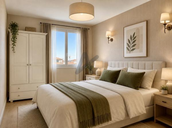 CANNES, Alexandre III – Appartement 2 pièces aperçu mer