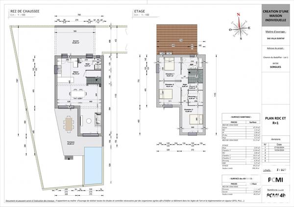 Maison 4 pièces de 103 m² à Sorgues (84700)