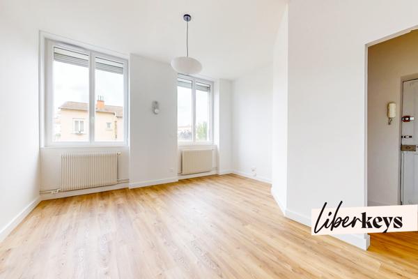 Coup de Cœur -Lumineux 3 pièces- Refait à Neuf -51,83 m² Loi Carrez– Caluire-et-Cuire