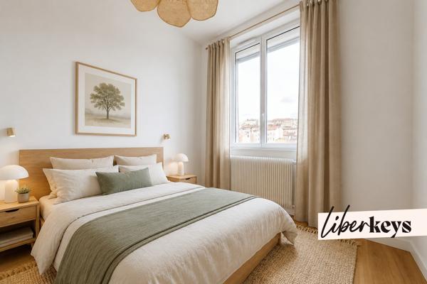 Coup de Cœur -Lumineux 3 pièces- Refait à Neuf -51,83 m² Loi Carrez– Caluire-et-Cuire