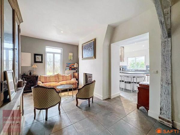 MAISON DE MAITRE 20 min DEAUVILLE, 7 chambres, 175 m² habitables