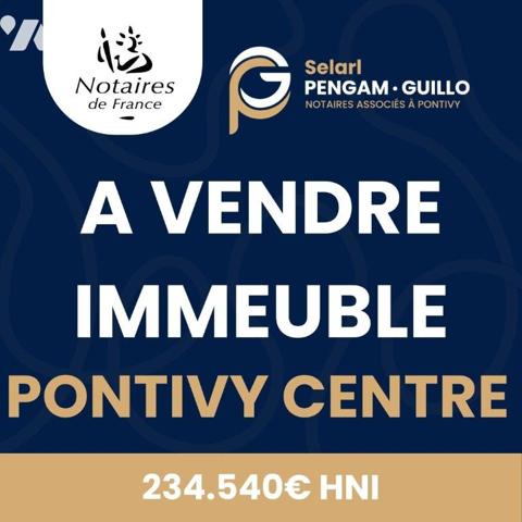 PONTIVY (56) Immeuble en hyper centre