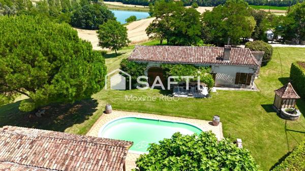 Charmante fermette 6 pièces avec piscine