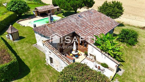 Charmante fermette 6 pièces avec piscine
