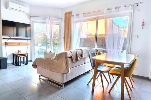 QUARTIER BEAUMONT - Appartement 3 pièces en REZ DE JARDIN avec stationnement privatif