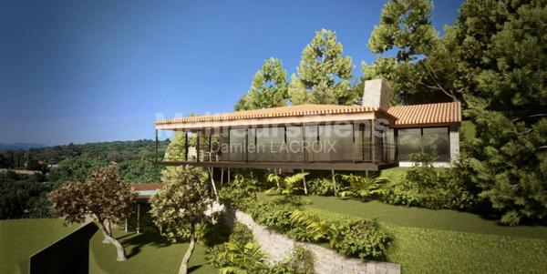 GIGARO Magnifique terrain vue mer avec maison