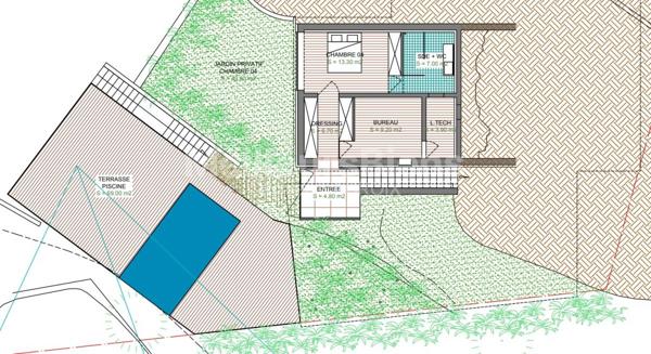 GIGARO Magnifique terrain vue mer avec maison