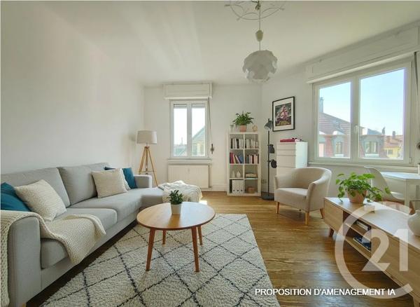 Appartement F3 à vendre  3 pièces - 85,60 m 2   SCHILTIGHEIM  - 67