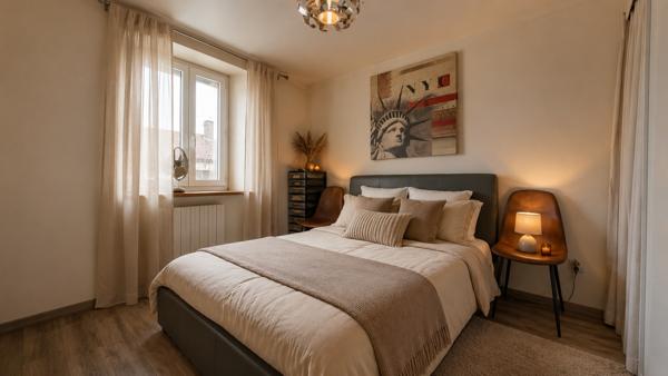Maison de ville (50m2) - 2 chambres - avec terrasse de 15m2