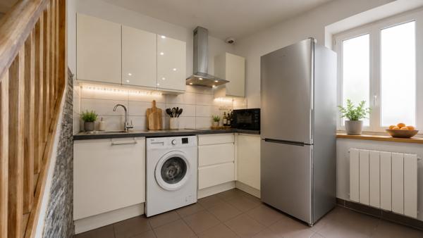 Maison de ville (50m2) - 2 chambres - avec terrasse de 15m2