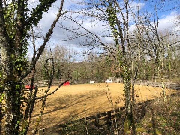 15 mn Angoulême centre à Ruelle sur Touvre : Maison de caractère de 160 m2, 2 hectares de prairies et de bois, Box pour chevaux.