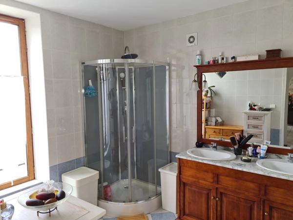 15 mn Angoulême centre à Ruelle sur Touvre : Maison de caractère de 160 m2, 2 hectares de prairies et de bois, Box pour chevaux.