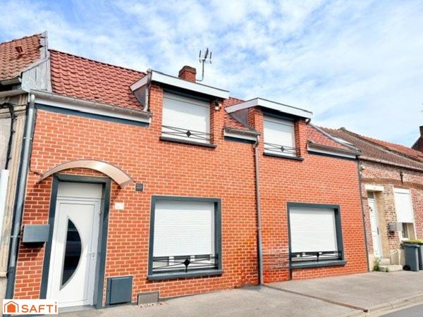 Coup de cœur à Fresnes-sur-Escaut – Maison entièrement rénovée aux prestations de qualité !