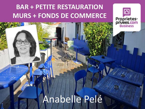 NOIRMOUTIER EN L'ILE - MURS + FONDS DE COMMERCE BAR, SNACK, PETITE RESTAURATION