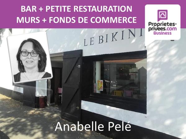 NOIRMOUTIER EN L'ILE - MURS + FONDS DE COMMERCE BAR, SNACK, PETITE RESTAURATION