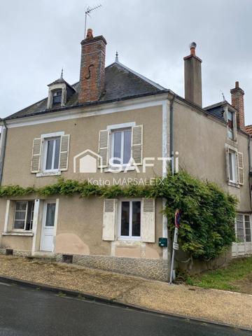 Maison de village avec jardin