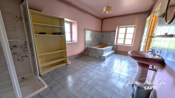 Maison en pierre avec espaces à aménager sur 6 800 m² de terrain