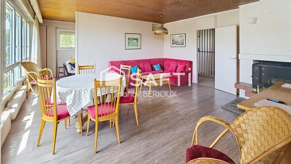 Très agréable maison T6 avec terrain arboré