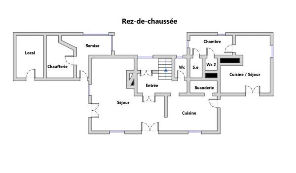 Bastide à vendre 7 pièces + dépendances (13)