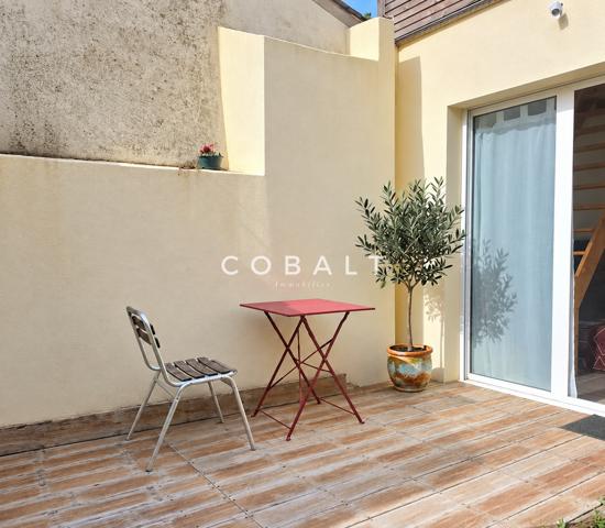 Appartement rénové - 21 m² - 1 chambre - Terrasse - Secteur Saint-Sébastien de Pornichet