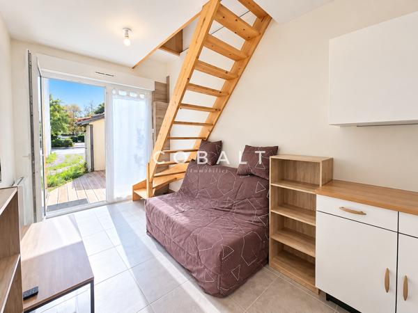 Appartement rénové - 21 m² - 1 chambre - Terrasse - Secteur Saint-Sébastien de Pornichet