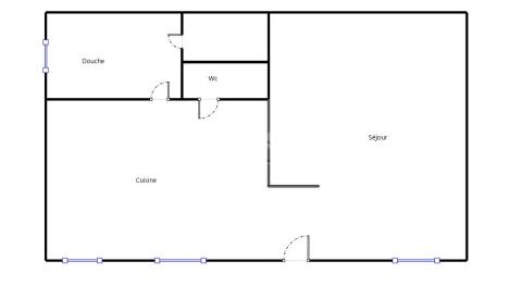 Maison de ville mitoyenne / cave voûtée