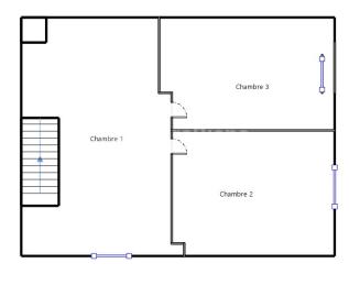 Maison de ville mitoyenne / cave voûtée