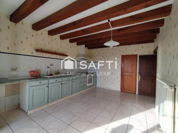 Maison de 5 pièces avec une vue sur la campagne!