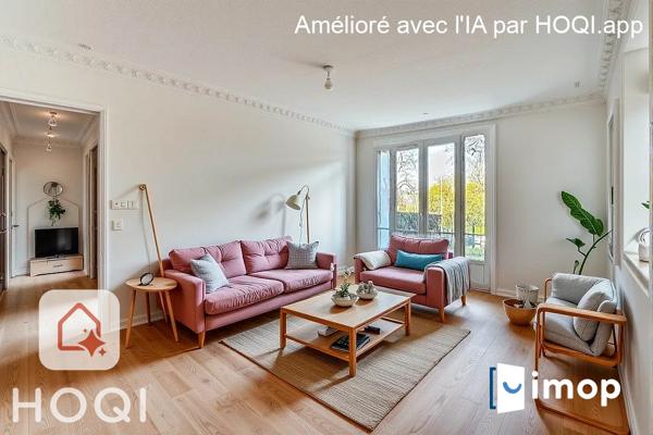 Jolie 3 pièces de 55 m² au calme et sans vis-à-vis