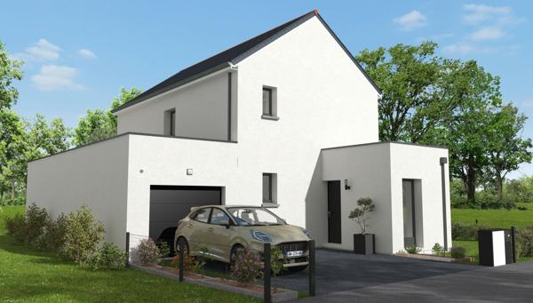 Terrain + Maison à vendre 5 pièces - 133 m²
