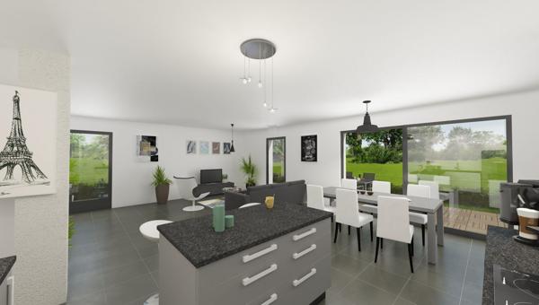 Terrain + Maison à vendre 5 pièces - 133 m²