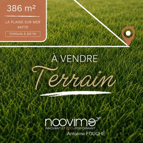 Terrain constructible 386 m2