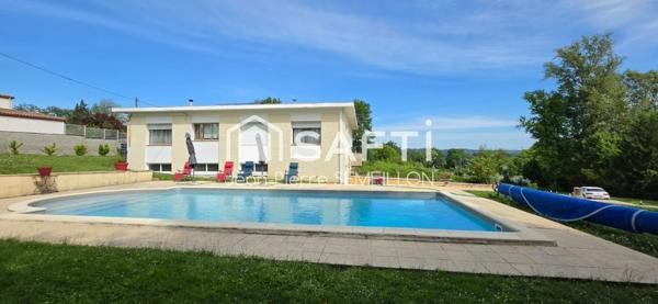 Villa d’architecte 4 chambres avec piscine et parc