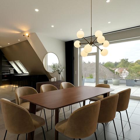 Attique d'exception avec terrasse de 60 m² et prestations haut de gamme