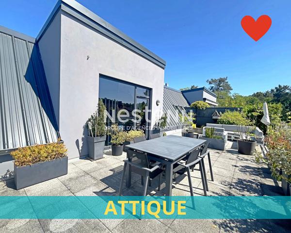 Attique d'exception avec terrasse de 60 m² et prestations haut de gamme