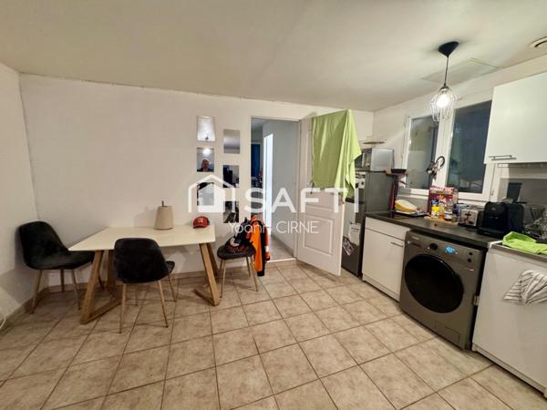 Appartement type 2 40 m2 avec extérieur