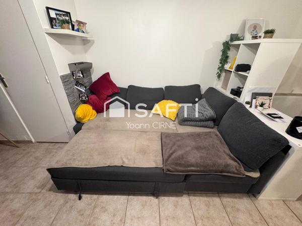 Appartement type 2 40 m2 avec extérieur