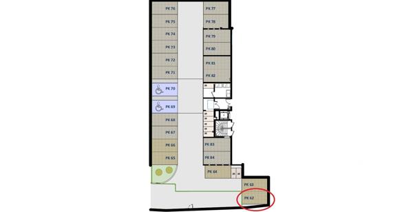 Parking à vendre 12 m² Grasse