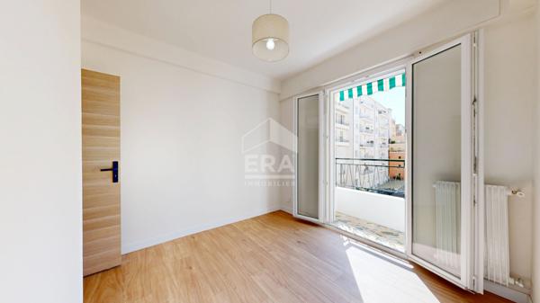 NICE - FLEURS : JOLI 3 PIÈCES AVEC BALCON  AU CALME