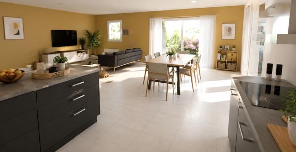 Terrain + Maison à vendre 5 pièces - 100 m²