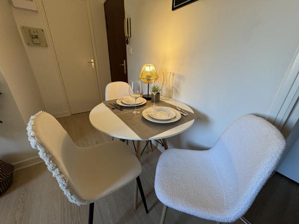 Appartement 1 pièce meublé Détails des diagnostics énergétiques