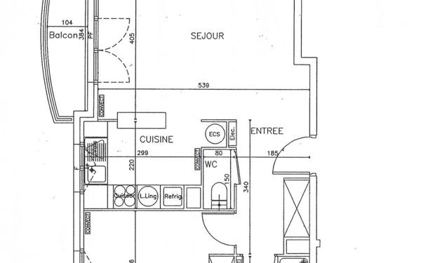 Appartement à vendre    2 pièces •  Corbeil-Essonnes