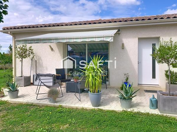 Maison de plain-pied 3 chambres