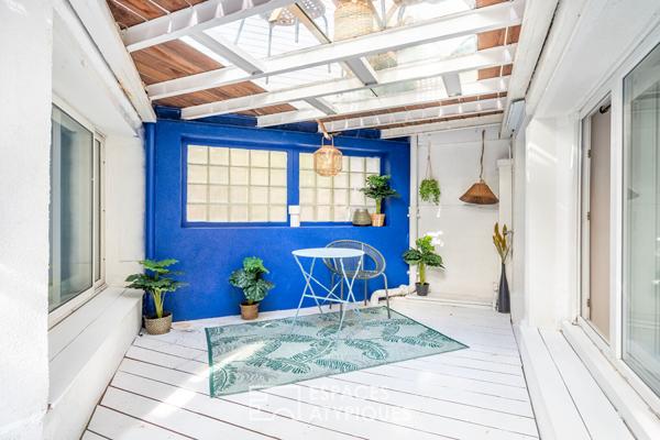 Atelier en duplex à usage mixte avec terrasses
